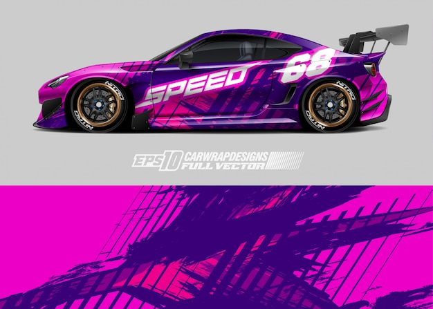 Car livery illustration