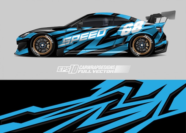 Car livery illustration