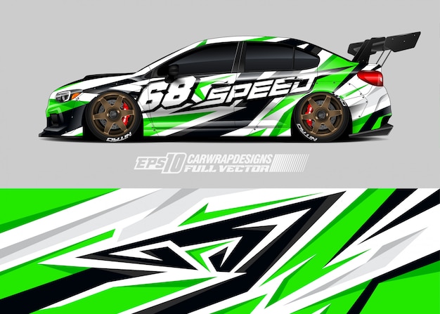 Car livery illustration