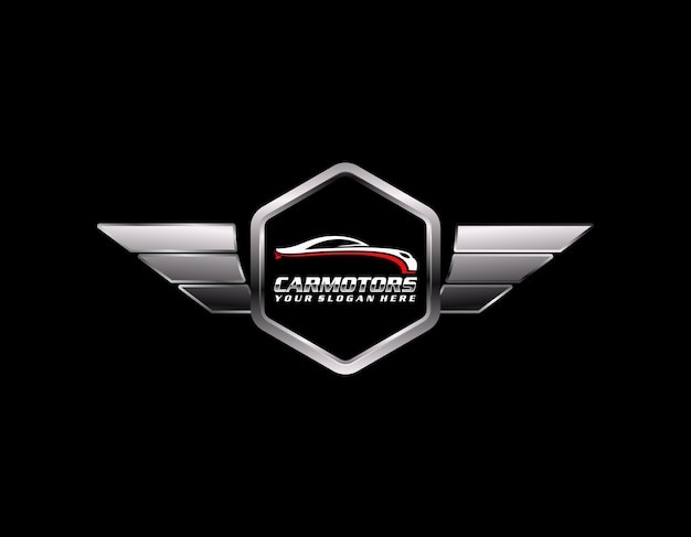 Vettore collezione logo auto