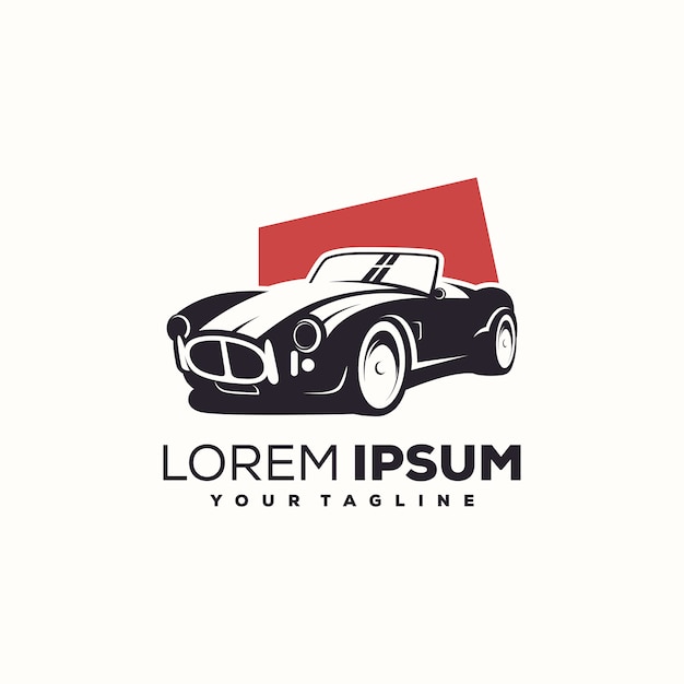 Car logo design vector