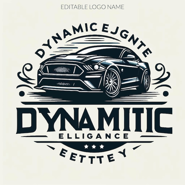 Vector car logo design