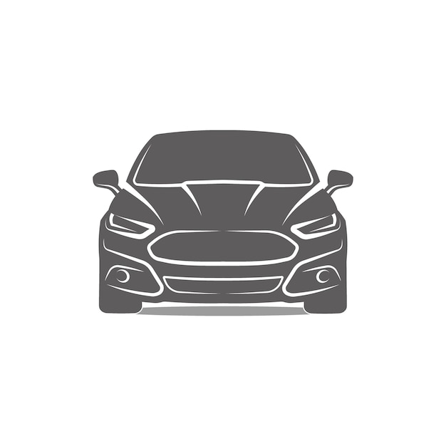 Emblema dell'icona del logo dell'auto template design vector illustration