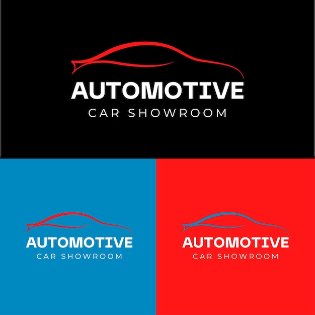 Car logo illustration template vector design