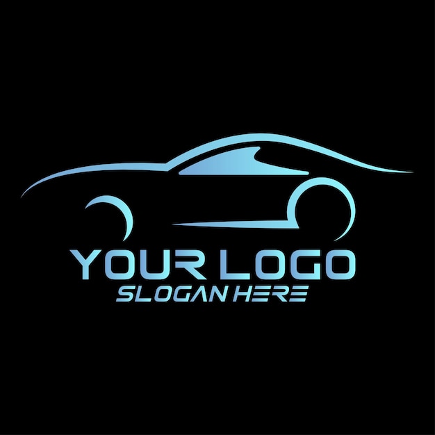 Logo auto premium logo auto