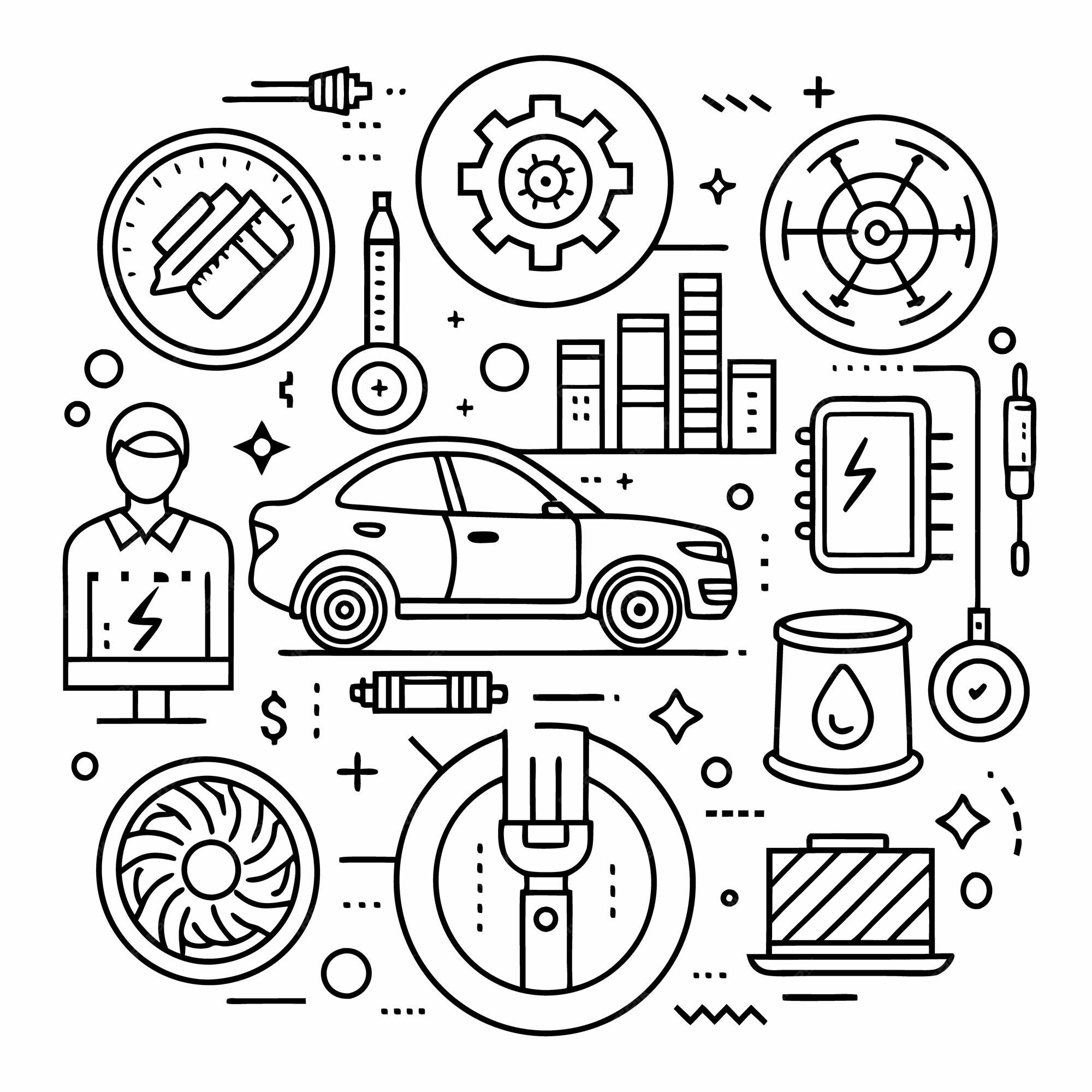 Premium Vector Car Maintenance Icons And Symbols Such As Wrench Gear premium-vector-car-maintenance-icons-and-symbols-such-as-wrench-gear