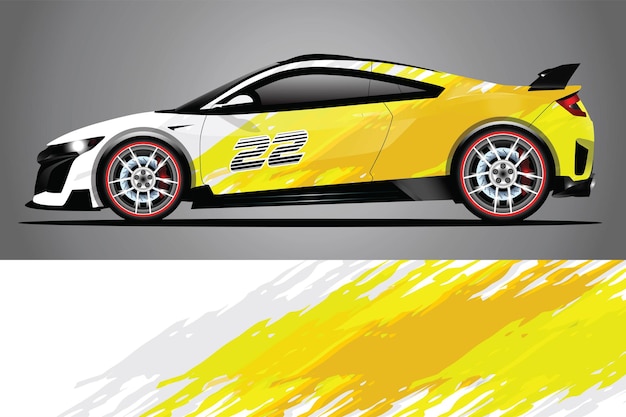 Car print Wrap Design