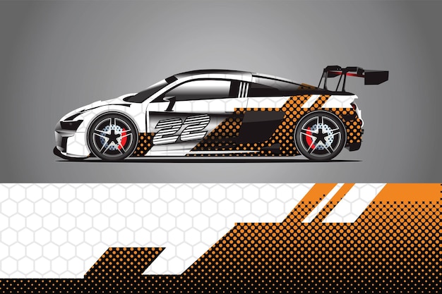 Car print Wrap Design