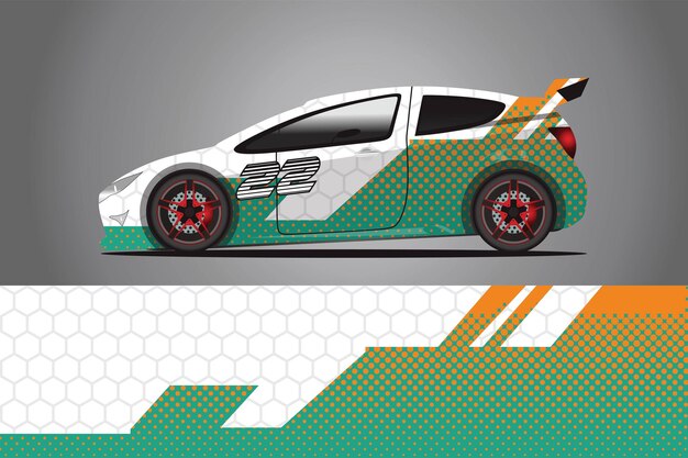 Car print Wrap Design