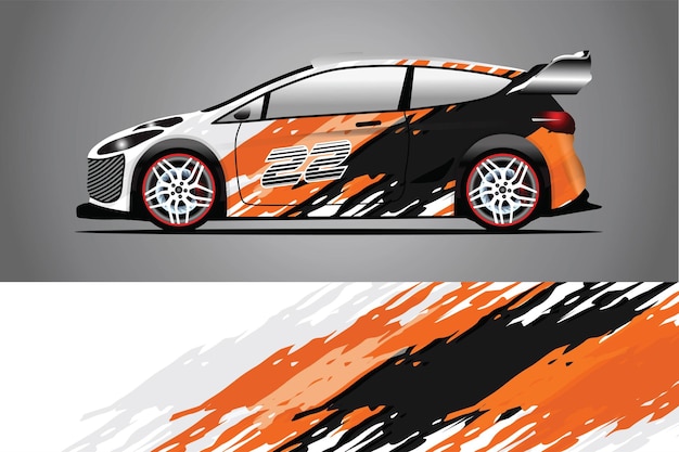 Car print Wrap Design