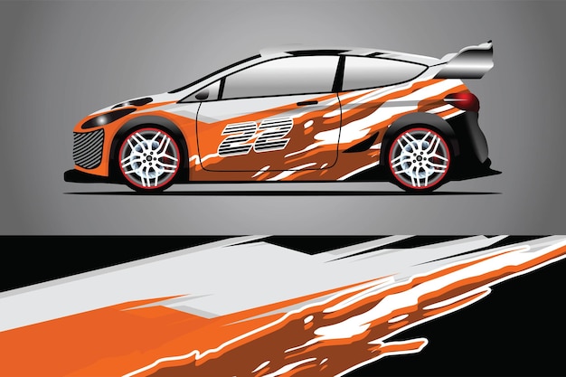 Car print wrap design