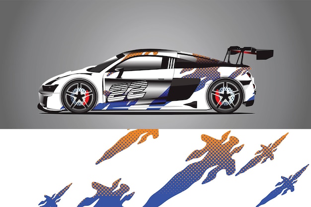 Car print Wrap Design