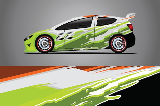 Car print Wrap Design