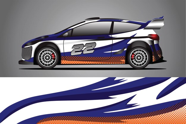 Car print Wrap Design