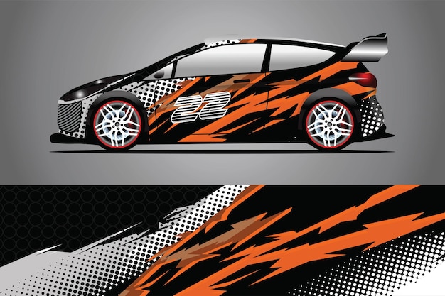 Car print Wrap Design