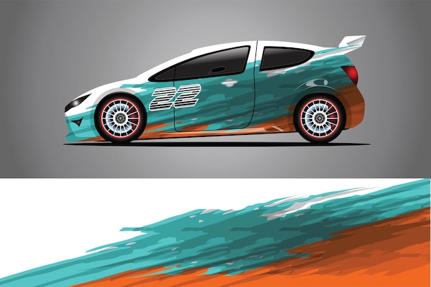 Car print Wrap Design