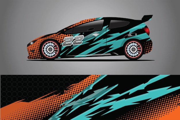 Car print Wrap Design