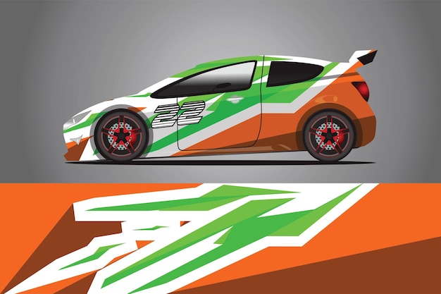 Car print Wrap Design