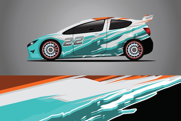 Car print Wrap Design