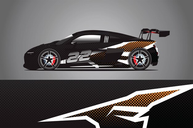 Car print Wrap Design