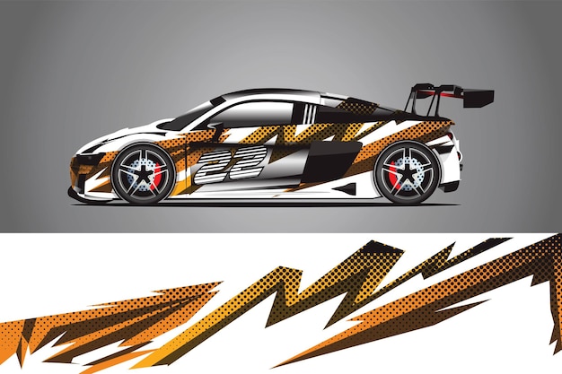 Car print Wrap Design