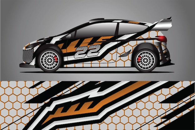 Car print Wrap Design