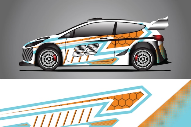 Car print Wrap Design