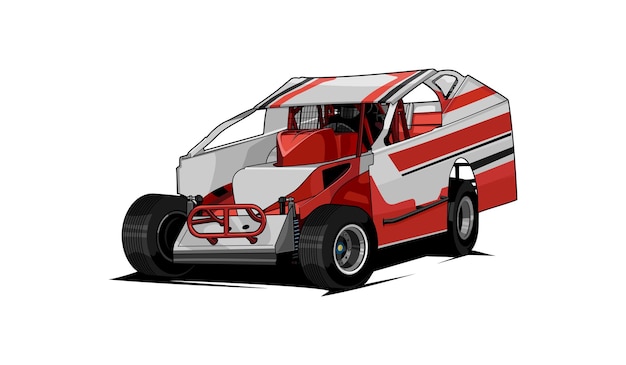 car racing vector