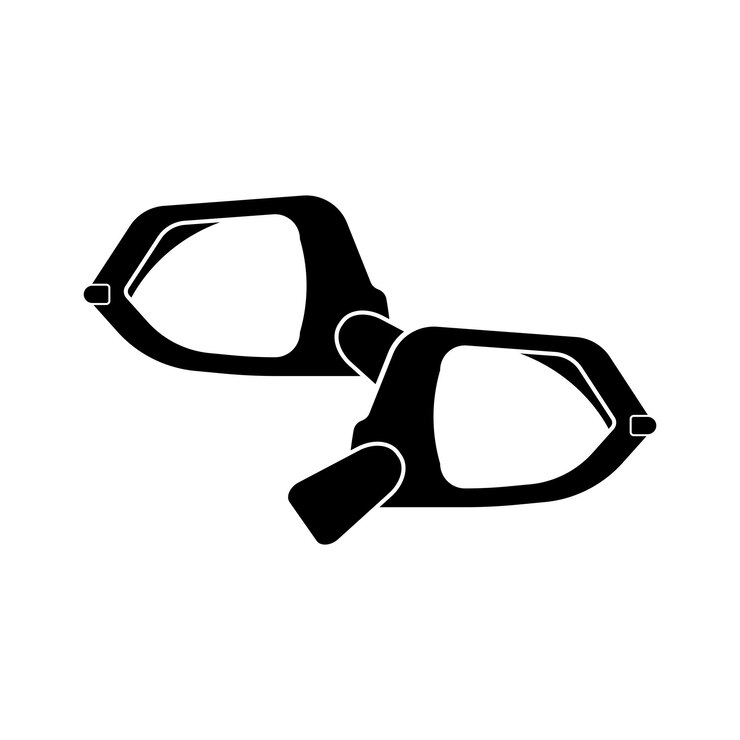 Vector car rear view mirror icon vector art illustration