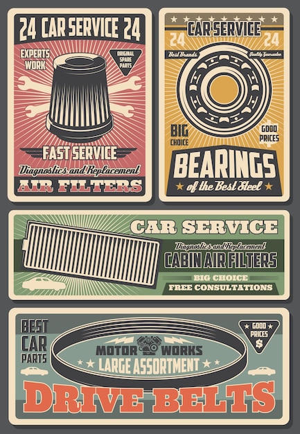 Car repair service and spare parts