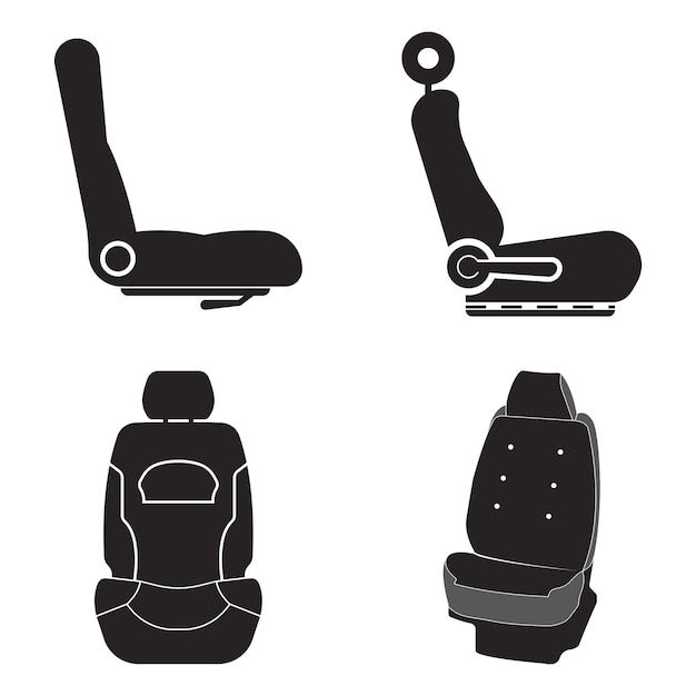 Vector car seat icon