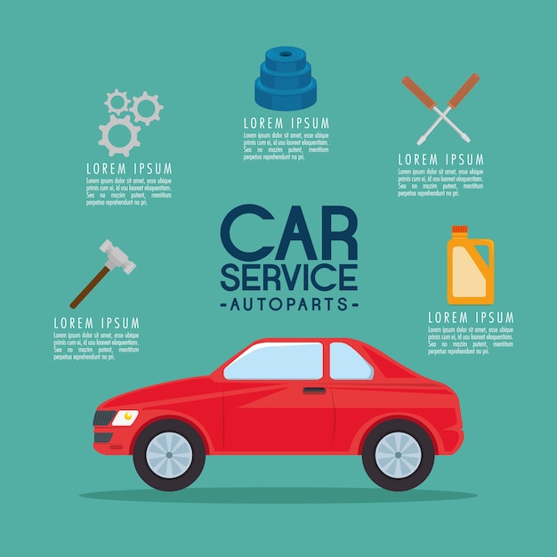 Car service autoparts