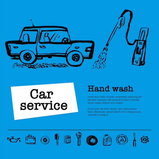 Car service concept