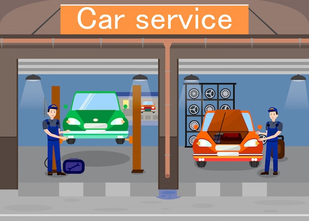 Car service promotional