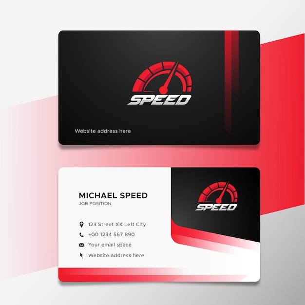 car services business card