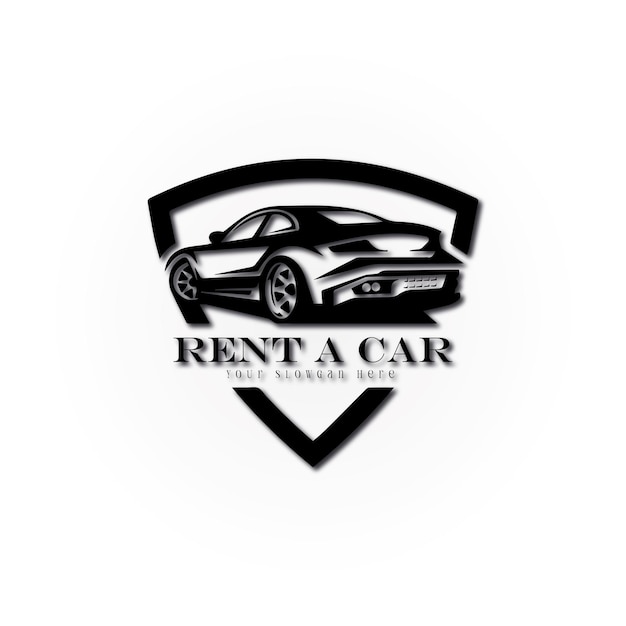 Design del logo del negozio di auto