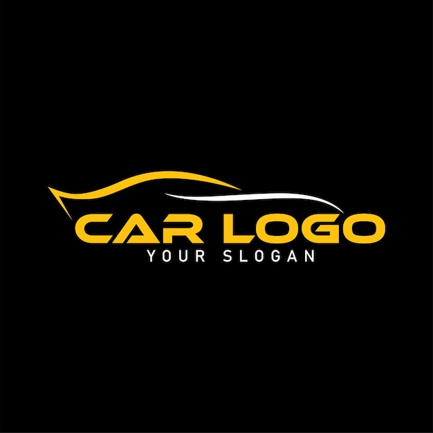 Vector car shop vector logo