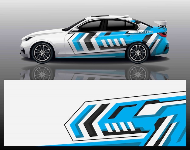 car sport decal wrap 