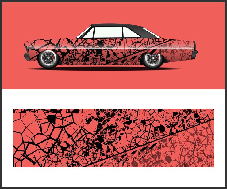 Vector car sticker design expert and car wrap design for ull wrap