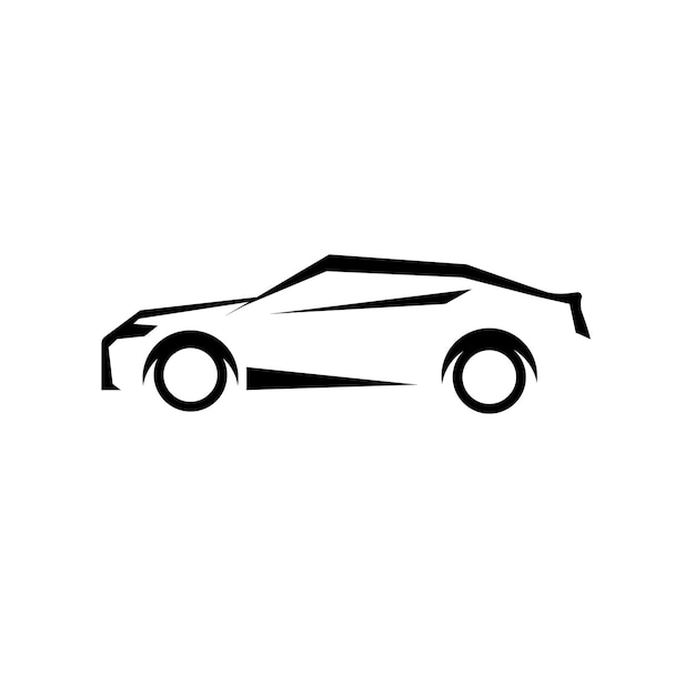 Car symbol design. logo concept, icon stock illustration