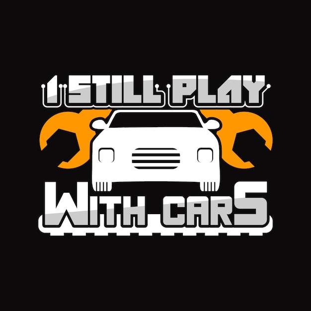 Vector car t-shirt design