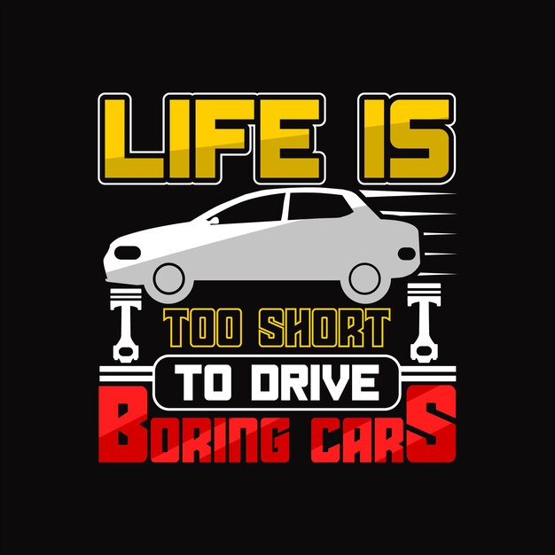 Car t-shirt design