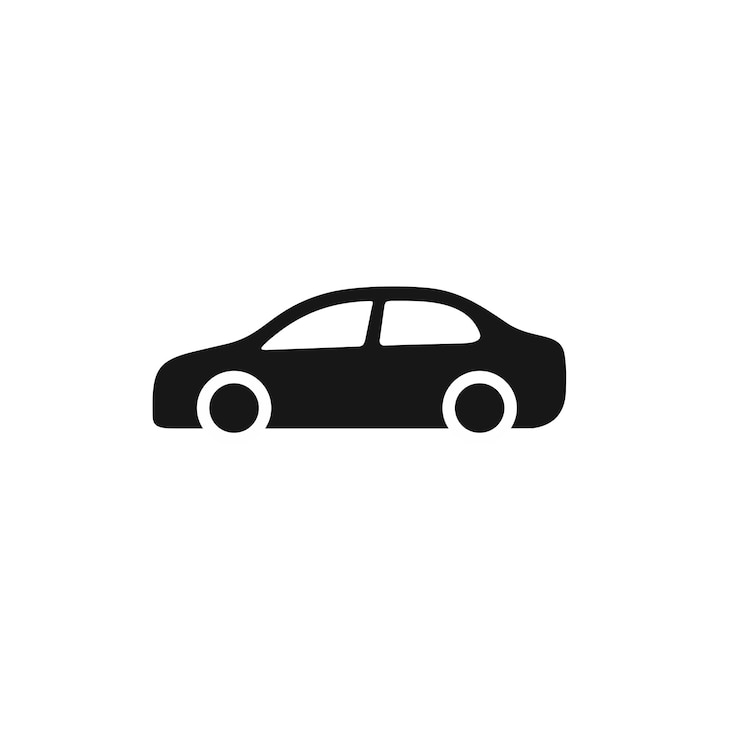 Vector car transportation