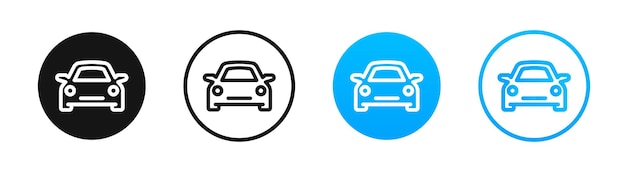 Car vector icons Vehicle icons