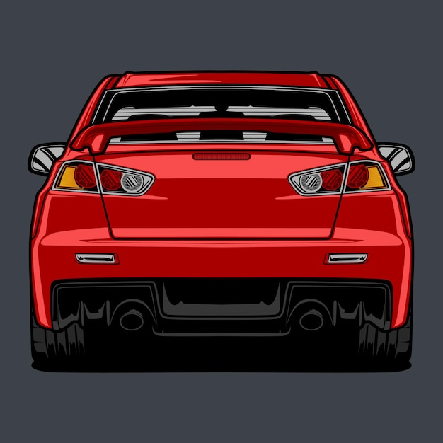 Car Vector Illustration For Conceptual Design