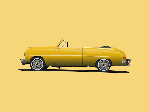 Car Vectors convertible and Illustrations art