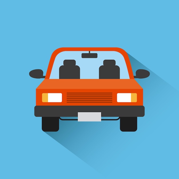 Vector car vehicle icon