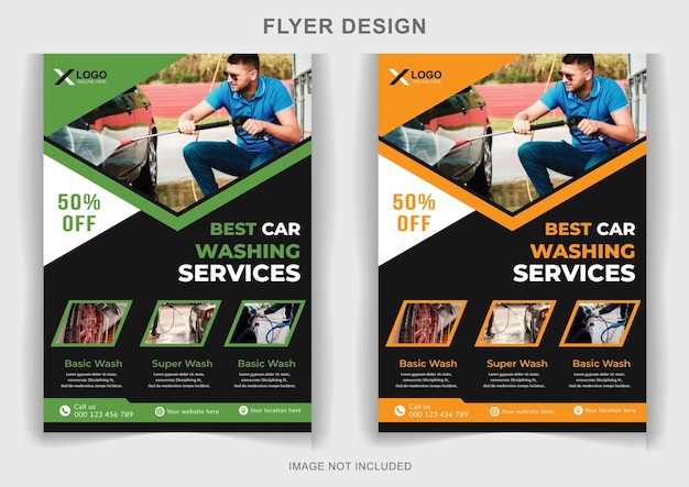 Car Wash Flyer Car Cleaning Service flyer car wash service flyer template.