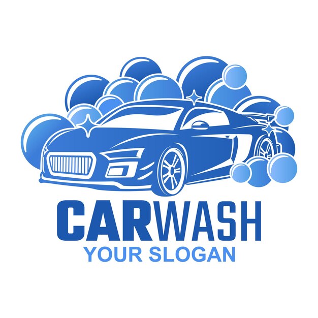 Логотип автомойки