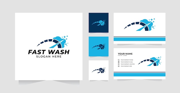 Car wash logo design Template Logo